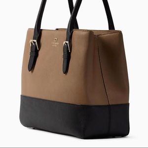 Kate Spade Cove Street Ariel Tan and Black Purse